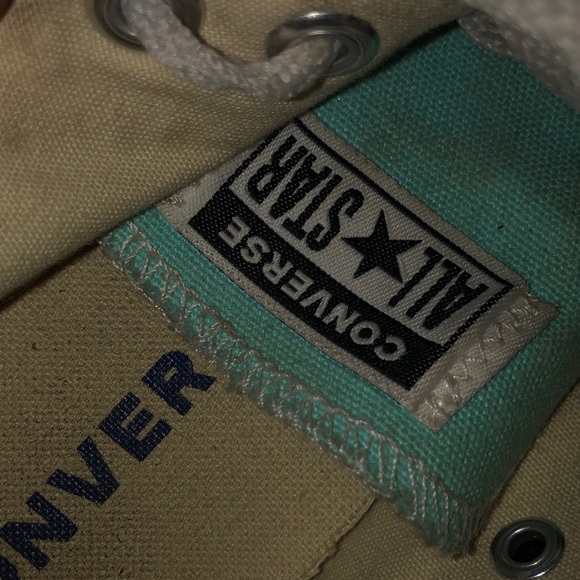 Converse Women's Mint Green Sneakers - Picture 5 of 6